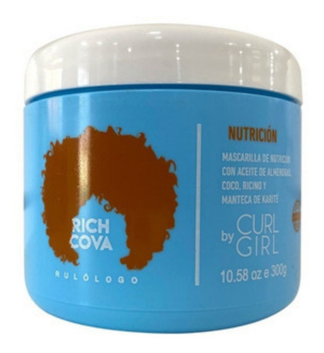 Máscara Hidratante Curl Girl Método Curly Rich Cova 300ml