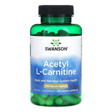 Acetyl L-carnitine, 500 Mg, 100 Veggie Capsules / Swanson