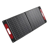 Panel Solar Plegable Portátil Para Vehículo Eléctrico 100w