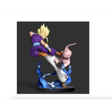 Archivo Digital Stl Kid Gohan Vs Buu Print 3d R052