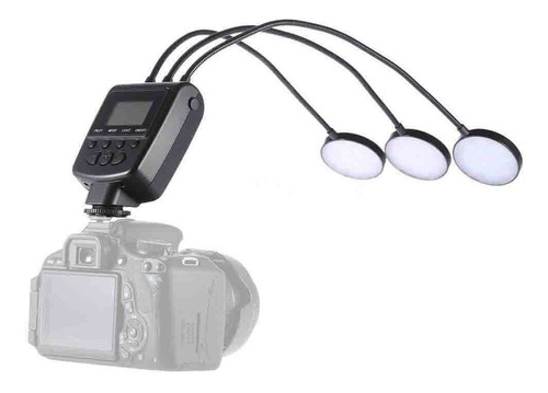 Iluminador Flash Led Para Cameras Dslr Modelo Ml-3d