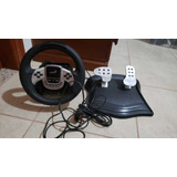 Volante Pedal Genius Pc Gamer Ps3 Ps2 Ps4