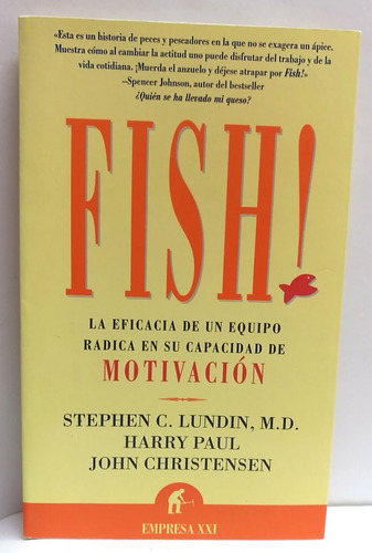 Fish. La Eficacia De Un Equipo Libro Usado 8/10 Pasta Rústic