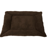 Cama Para Perro Acolchada Grande Talla L - Cafe