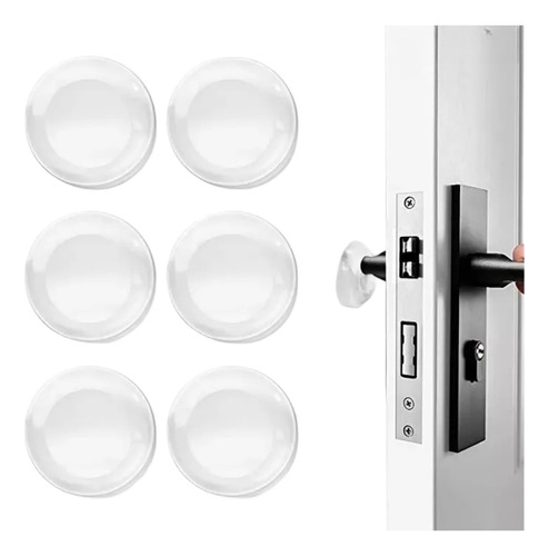 Tope De Silicona Para Puertas, Protector Para Pared 16piezas