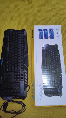 Teclado Gamer Retroiluminado 3 Cores