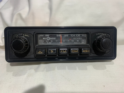 Auto Radio Motoradio Ars-m31com Bluetooth (leia A Descrição)