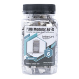 Plug Modular Rj45 Cat6 Blindado Con Pin De Tierra