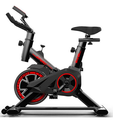 Bicicleta Ergométrica Spinnig Academia Bike Treine Em Casa Cor Preto 110 E 220