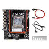 Placa Base De Escritorio X99h+cable De Conmutación Lga2011-v