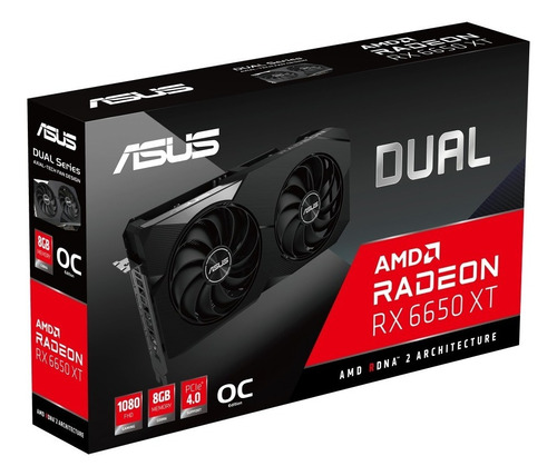 Tarjeta De Video Asus Dual Rx 6650 Xt