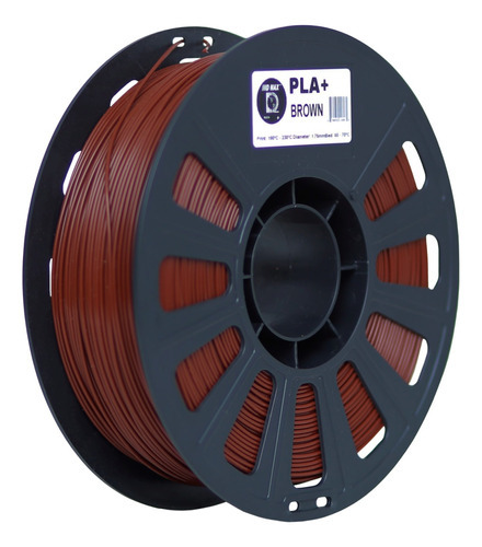 Filamento 3d Pla Iiidmax  De 1.75mm X 1kg Brown (marron) Color Marrón