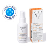 Protector Solar Antiedad Vichy Con Color Spf 50+ X 40ml