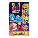 Dragon Ball Super 3en1 Memoria Domino Y Rompecabezas Novelty