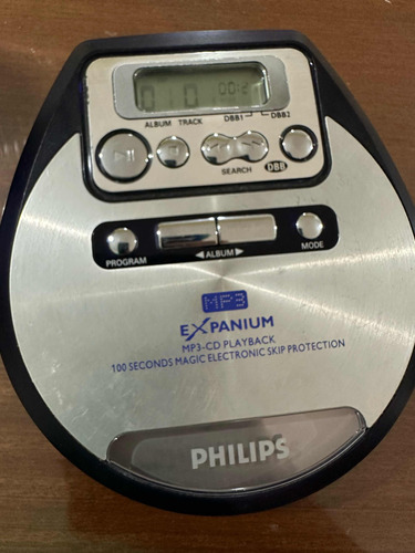 Discman Philips Mp3/cd Expanium