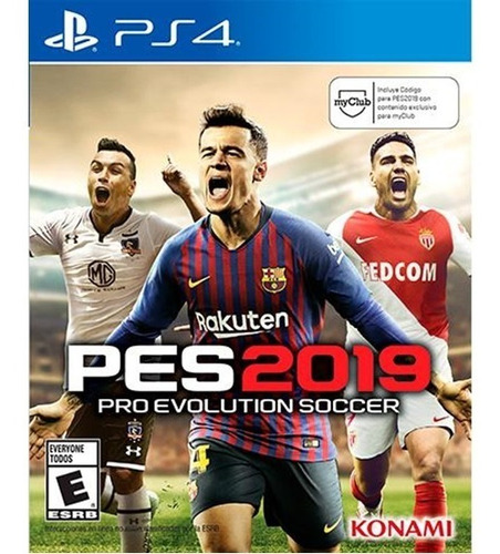 Pes 2019 Ps4. + Contenido Adicional. Versión Latina. Fisico