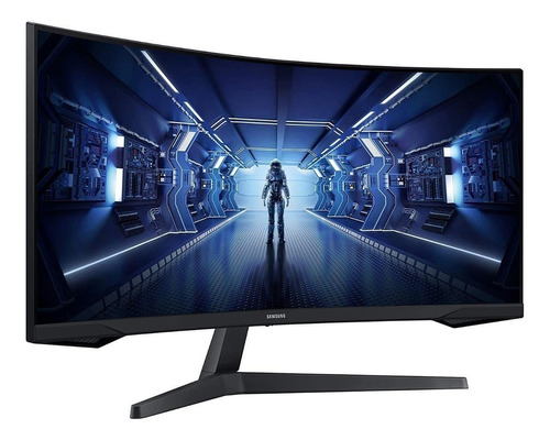 34 Monitor Gamer Odyssey G5 Ultra Wqhd Con Frecuencia De Ac Color Black 100v/240v