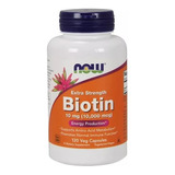 Now Foods Biotina Extra Fuerte 10mg 120vegcaps Sfn