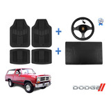 Tapetes 4pz + Cajuela + Volante Dodge Ramcharger 1983 - 1994