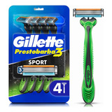 Rasuradora Gillette Prestobarba3 Sport Banda Lubricante X4 U