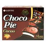 Lotte Choco Pie Cacao 12 Pzas 336g