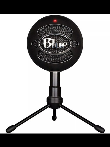 Microfono Blue Snowball Ice Condensador Cardioide Negro 