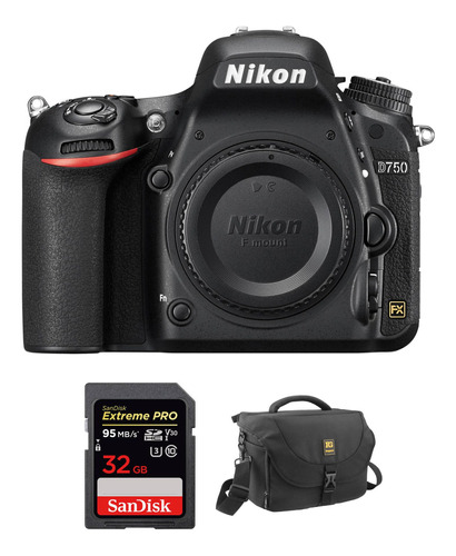 Nikon D750 Dslr Camara Body And Accessories Kit