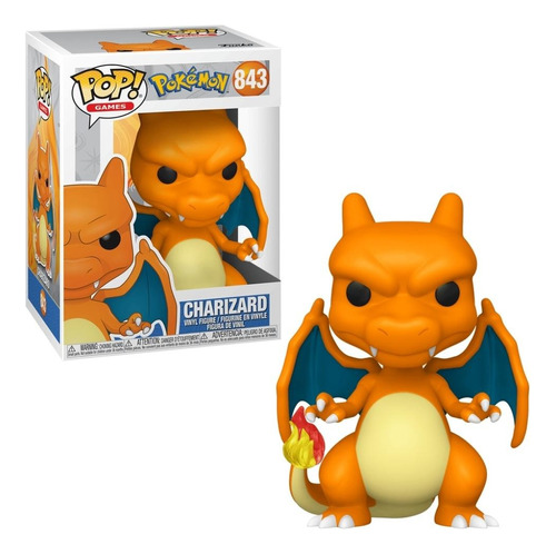 Boneco Funko Pop Games: Pokemon S7- Charizard