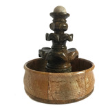 Fonte De Água Artesanal Decorativa Cascata Bolinha