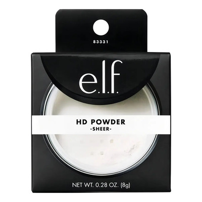 Polvo Fijador E.L.F. Cosmetics HD Mate Translúcido Cobertura Media Larga Duración | Envío gratis