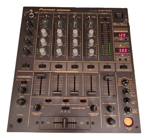 Mixer Pioneer Djm-600k 4 Canales + Efectos + Manual + Caja