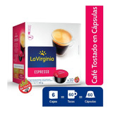 La Virginia Cafe En Capsulas Compatible Dolce Gusto X 60 Un