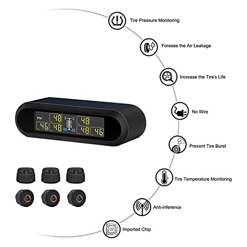 Sistema De Monitoreo De Presin De Neumticos Solar I... Foto 4