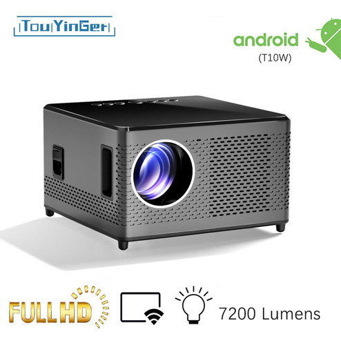 Projetor Touyinger T10w Com Android Full Hd - Envio Imediato