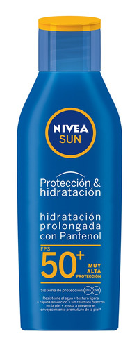 Protector Solar Hidratante Nivea Sun Fps50 200 Ml