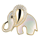 Bonito Broche De Elefante Pequeño Unisex For Mujer Y Hombre