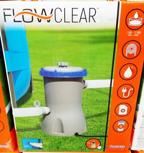 Bomba Filtro Piscina Flowclear Bestway Envio Gratis