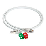 Schneider Actassi Patchcord Rj45 Utp Cat 6 Lszh 3m Gris