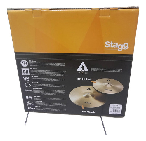 Set Platos Stagg Hhat 13 Y Crash 16  En Belgrano