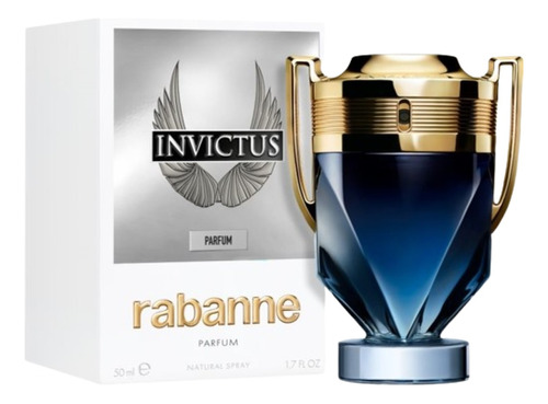 Perfume Importado Masculino Invictus Parfum 50ml - Paco Rabanne - 100% Original Lacrado Com Selo Adipec E Nota Fiscal Pronta Entrega