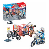 Figura Para Armar Playmobil City Action Starter Pack Police