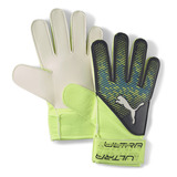 Guantes Puma Ultra Grip 4 Unisex Fútbol Verde