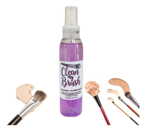 Limpiador Liquido Brochas Clean My Brush En Seco 60 Ml