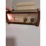 Vintage De Lujo Funcionando Radio Reloj Despertador Del 70 