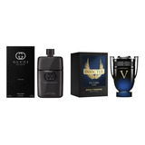 Gucci Guilty Y Paco R. Invictus Elixir Miniaturas Original