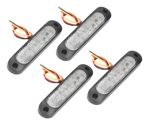 Luz Reflectora Para Coche, 4 Unidades, 27 Led, 1200 Lm, Ip67