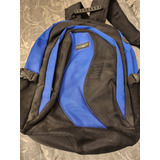 Mochila Porta Notebook Reforzada 45 Por 40 Azul Y Negra