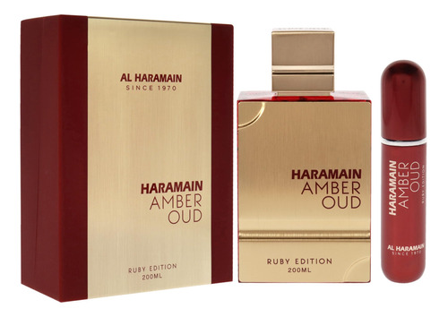 Perfume Al Haramain Amber Oud Ruby Edition Para Ti