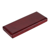 Bqlzr Rojo Madera Bassoon Reed Caja Para 10 carrizos Hold Vi