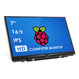 Hmtech Pantalla Raspberry Pi De 7 Pulgadas 800x480 Hdmi Moni